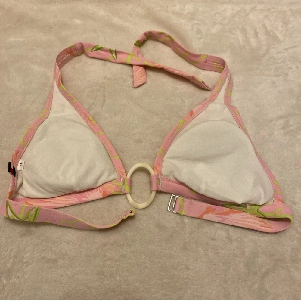 Tommy Hilfiger Pink Sea Life Shell Bikini Top